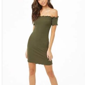 Off the Shoulder Mini Dress